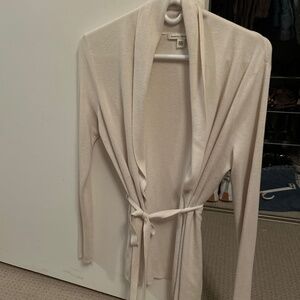 Cream thin cardigan
